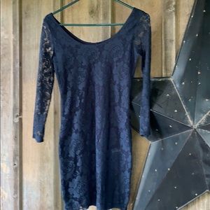 Hollister Navy Blue Dress Size Small